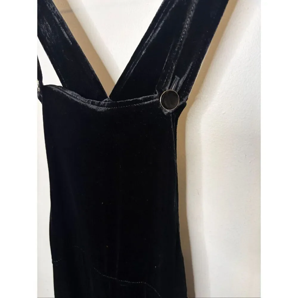 Sandro Velvet Overalls - Picture 6 of 9